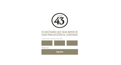 Desktop Screenshot of licor43.es